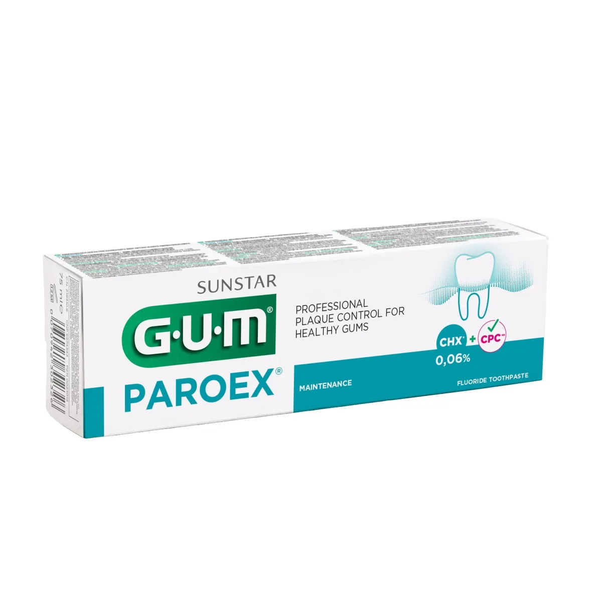 GUM PAROEX 0.06% ЗУБНАЯ ПАСТА 75МЛ /1750/ - Изображение товара