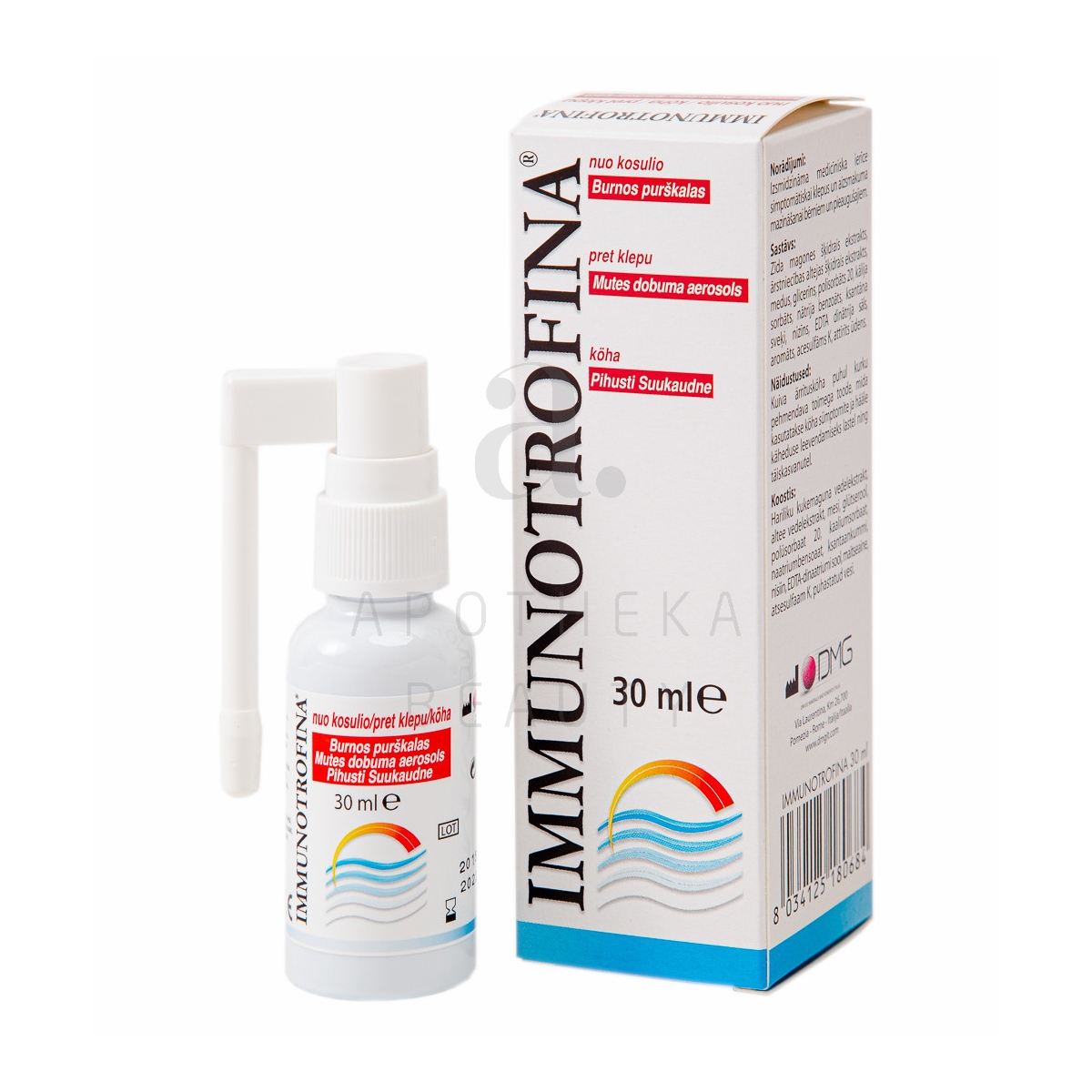 IMMUNOTROFINA KÖHA KURGUPIHUSTI 30ML - Изображение товара