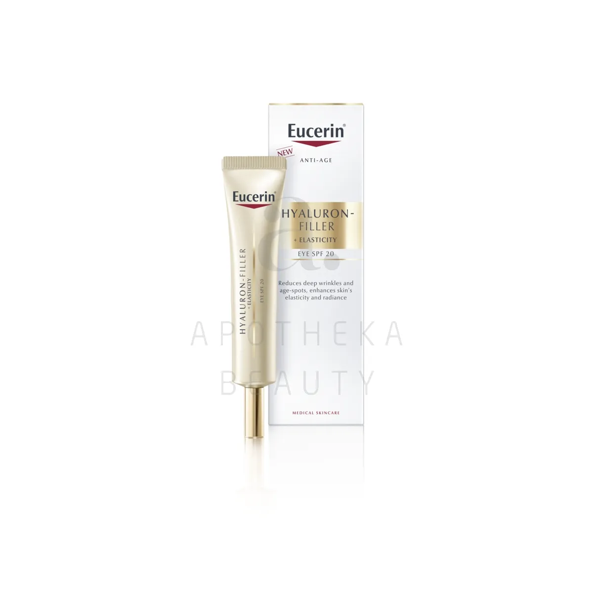 EUCERIN HYALURON FILLER+ELASTICITY SILMAÜMBRUSKREEM 15ML UUS - Изображение товара