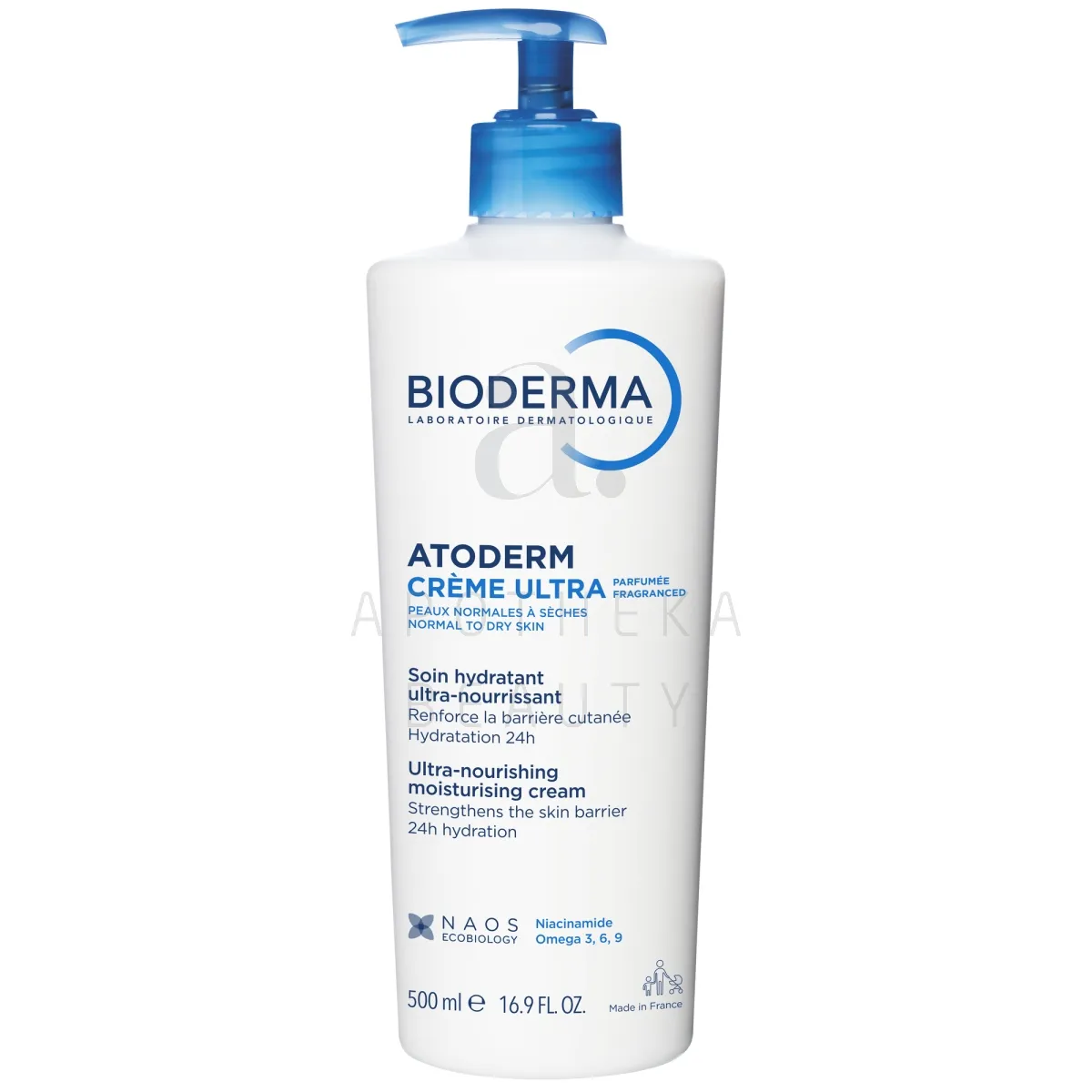 BIODERMA ATODERM KREEM KUIVALE NAHALE (LÕHNAGA) 500ML - Изображение товара