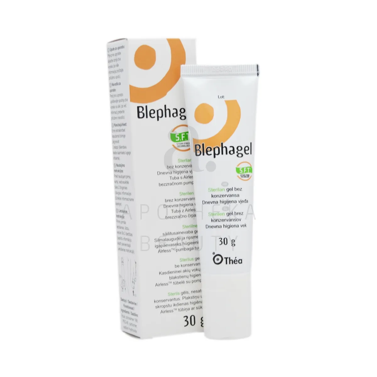 BLEPHAGEL GEEL SILMALAUGUDE HÜGIEENIKS 30G - Изображение товара