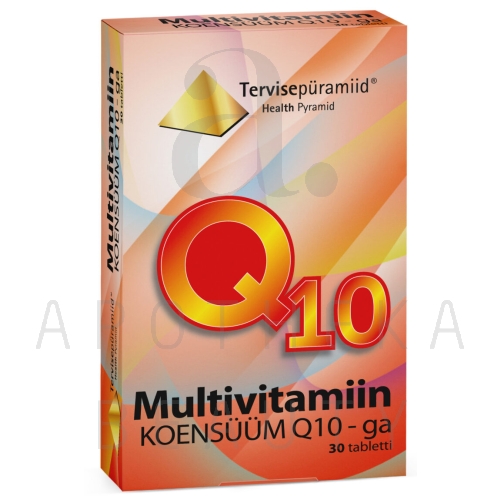TERVISEPÜRAMIID MULTIVITAMIIN KOENSÜÜM Q10 TBL N30