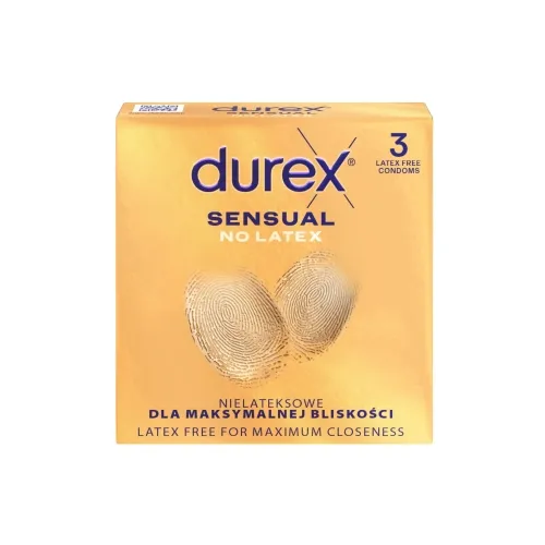 DUREX KONDOOMID SENSUAL NO LATEX N3