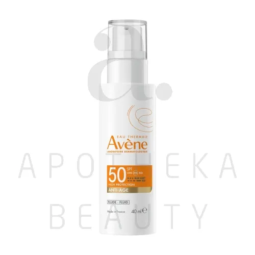 AVENE SUN PÄIKESEKAITSEEMULSIOON VANANEMISVASTANE SPF50+ 40ML