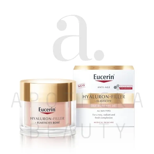 EUCERIN HYALURON FILLER+ELASTICITY ROSE PÄEVAKREEM SPF30 50ML UUS
