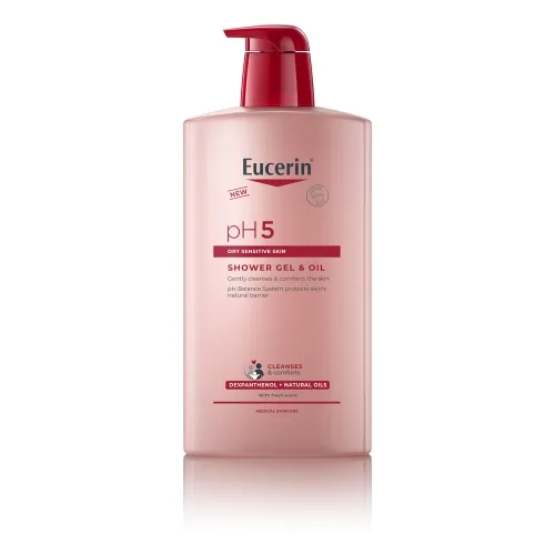 EUCERIN PH-5 DUSHIGEEL-ÕLI 1000ML