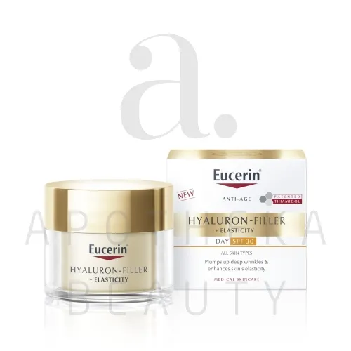 EUCERIN HYALURON FILLER+ELASTICITY PÄEVAKREEM SPF30 50ML UUS