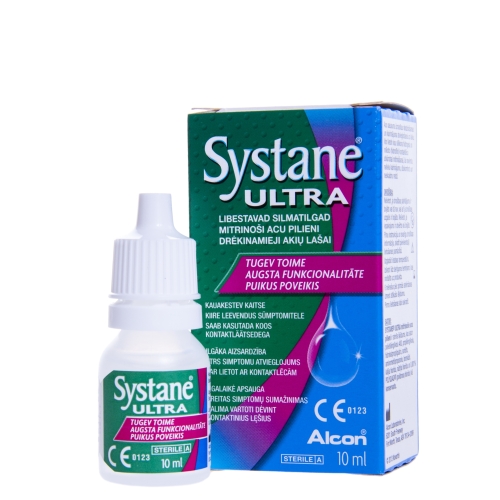 SYSTANE ULTRA NIISUTAVAD SILMATILGAD 10ML