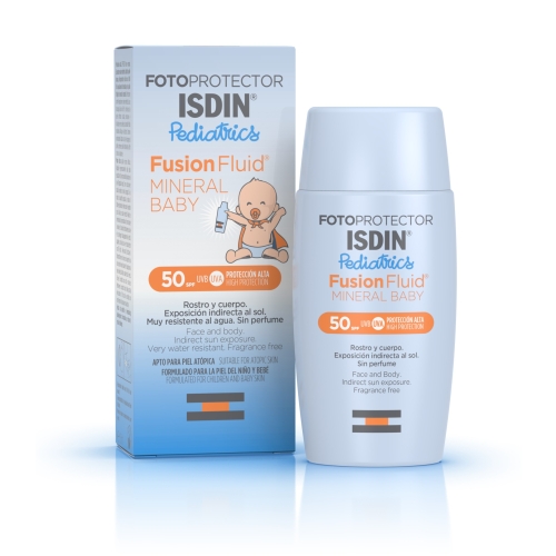 ISDIN PÄIKESEKAITSEEMULSIOON LASTELE MINERAALNE SPF50 50ML
