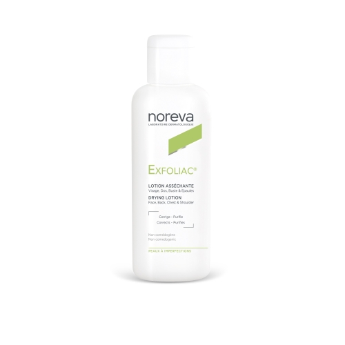 NOREVA EXFOLIAC LOSJOON AKNELISELE NAHALE 125ML UUS