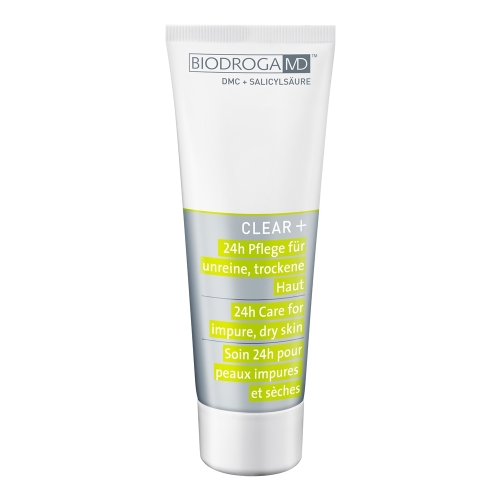 BIODROGA MD CLEAR+ 24H NÄOKREEM EBAPUHAS KUIV NAHK 75ML