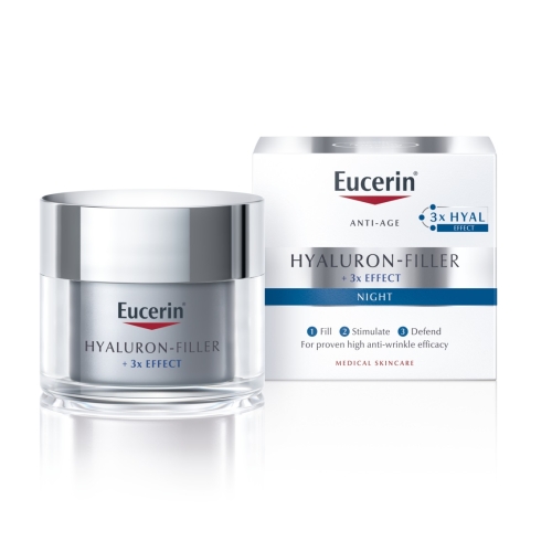 EUCERIN HYALURON-FILLER ÖÖKREEM 50ML UUS