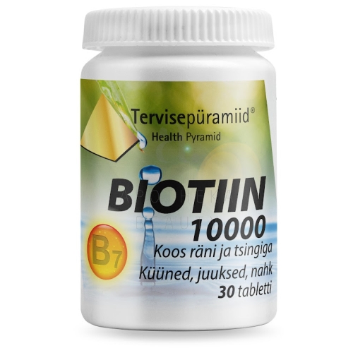 TERVISEPÜRAMIID BIOTIIN 10000 N30