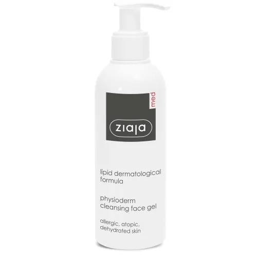 ZIAJA MED PHYSIODERM NÄOPUHASTUSGEEL TUNDLIKULE NAHALE 200ML