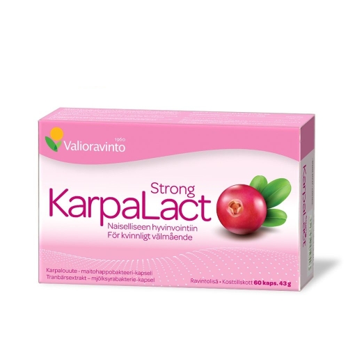 KARPALACT STRONG CAPS N60 JÕHVIKAD+PIIMHAPPEBAKTERID