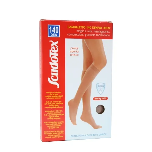 ГОЛЬФЫ SCUDOTEX С ОТКРЫТЫМ НОСКОМ 140DEN T4 NATURE(S598NA/4)