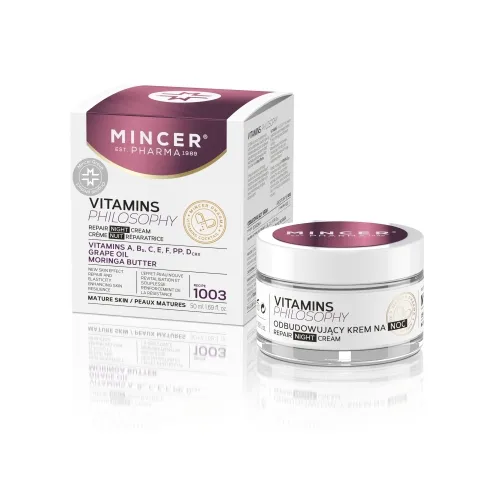MINCER PHARMA VITAMINS PHILOSOPHY ÖÖKREEM TAASTAV 50ML