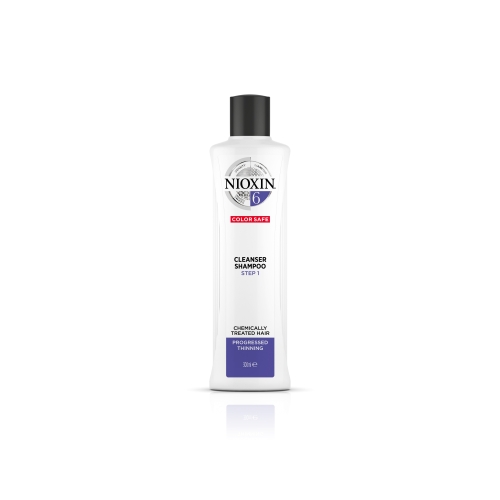 NIOXIN SYS6 SHAMPOON KEEMILISELT TÖÖDELDUD JUUSTELE 300ML
