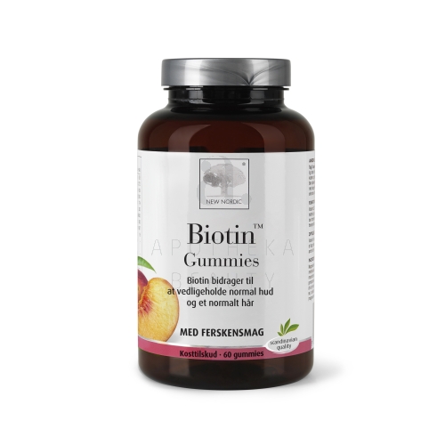 NEW NORDIC BIOTIN GUMMIES N60
