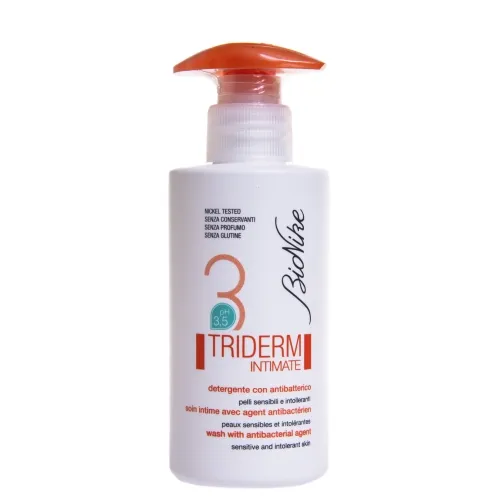 BioNike TRIDERM INTIMATE антибактериальное моющeе средство для интимной гигиены 250мл