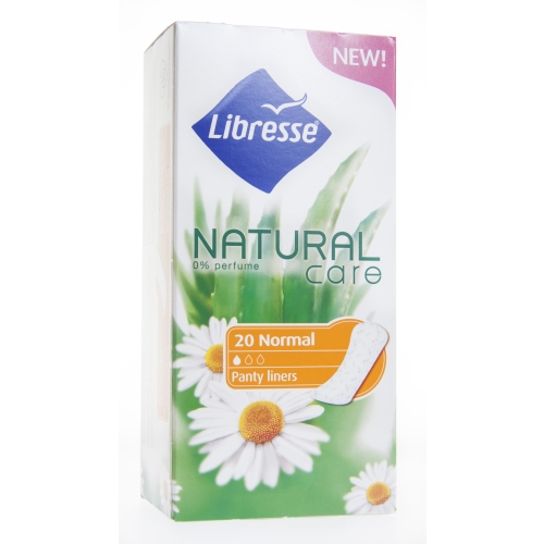 Защита для белья LIBRESSE Natural Normal, 20шт