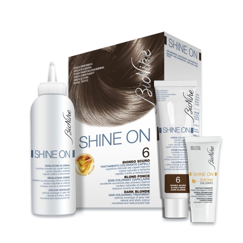 BIONIKE SHINE ON КРАСКА ДЛЯ ВОЛОС 6 (ТЕМНЫЙ БЛОНД)
