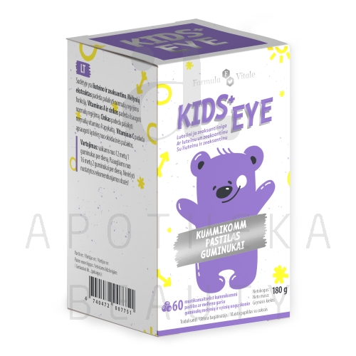 FORMULA VITALE KIDS+ EYE KUMMIKOMMID N60