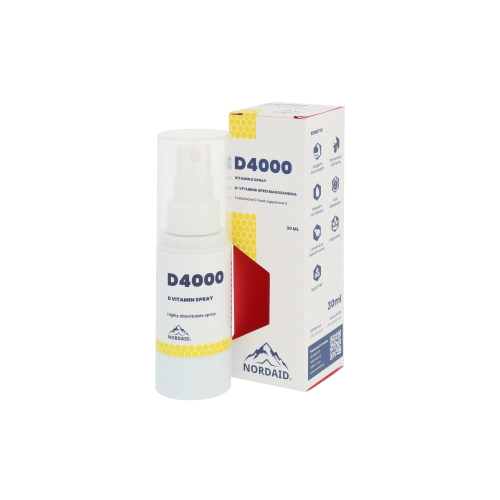 D-VITAMIIN SUUKAUDNE SPREI 4000IU 100MCG 30ML