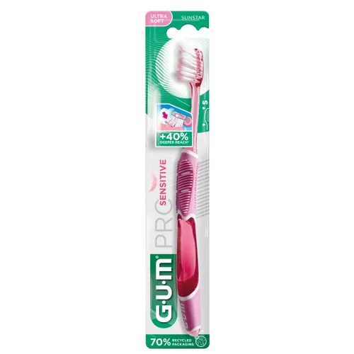 GUM SENSIVITAL ЗУБНАЯ ЩЕТКА УЛЬТРА-МЯГКАЯ /509/
