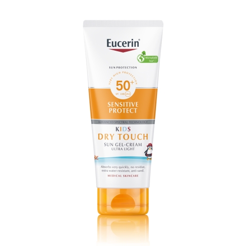 EUCERIN SUN PÄIKSEKAITSE GEEL-KREEM LASTELE SPF50+ 200ML