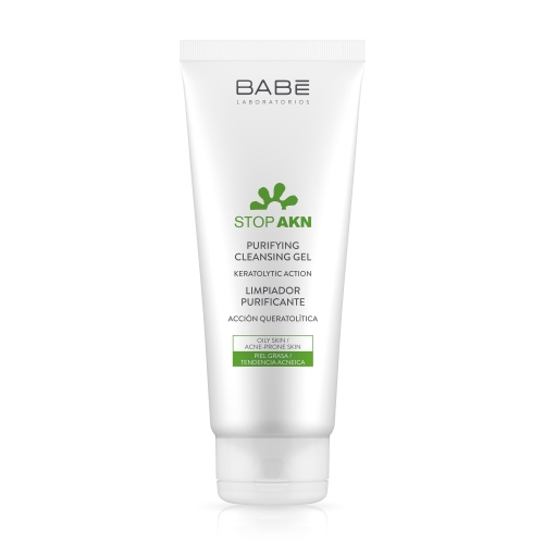 Babe Stop Akn Очищающий гель для умывания 200ml