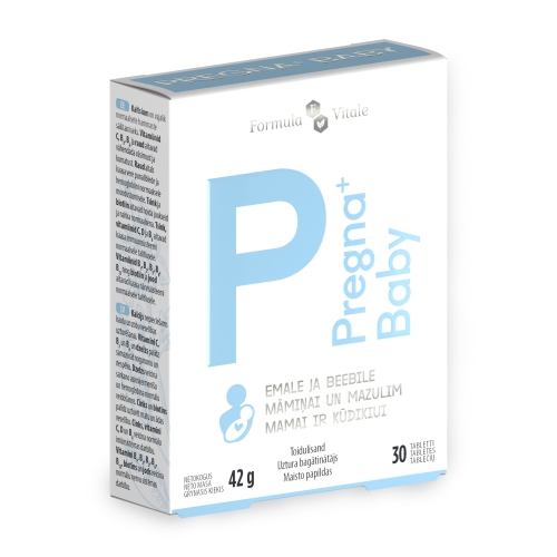 FORMULA VITALE PREGNA+ BABY TBL N30 UUS