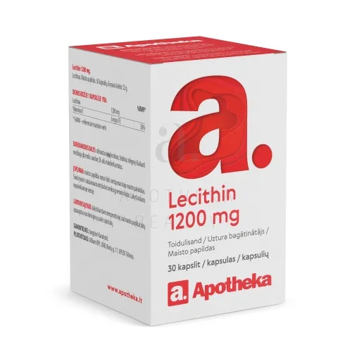 A. LECITHIN KAPSLID 1200MG N30