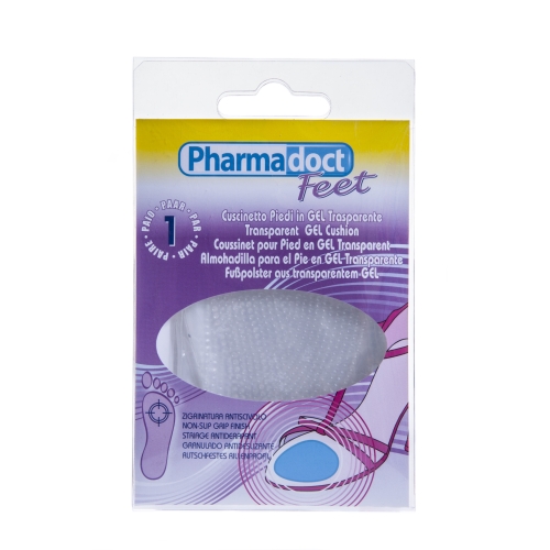 Пластырь Pharmadoct feet прозрачной гелевой подушечке 1 пара