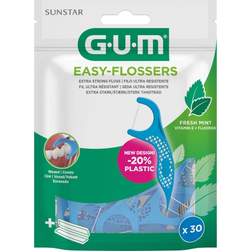 GUM EASY FLOSSERS ЗУБНАЯ НИТЬ-ЗУБОЧИСТКА N30
