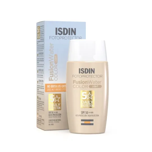 ISDIN SUN PÄIKESEKAITSEEMULSIOON TOONITUD HELE SPF50 50ML