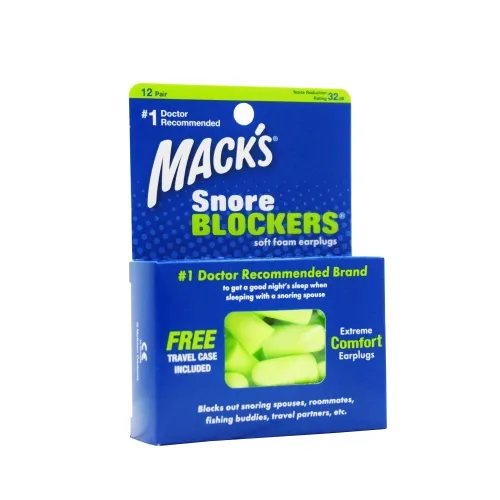 KÕRVATROPID MACK'S PEHMEST VAHUST SNORE BLOCKERS N24 12 PAARI