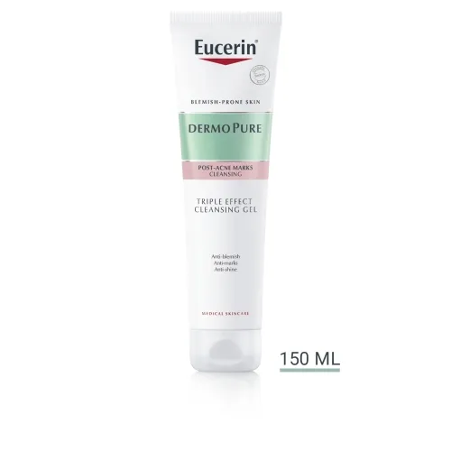 EUCERIN DERMOPURE PUHASTUSGEEL AKNEJÄRGNE 150ML