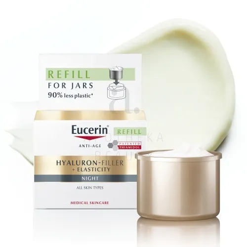 EUCERIN HYALURON FILLER+ELASTICITY ÖÖKREEM 50ML TÄITEPAKK