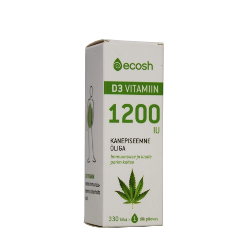 ECOSH D3-VITAMIIN TILGAD 1200IU/TILGAS 10ML KANEPIÕLIGA