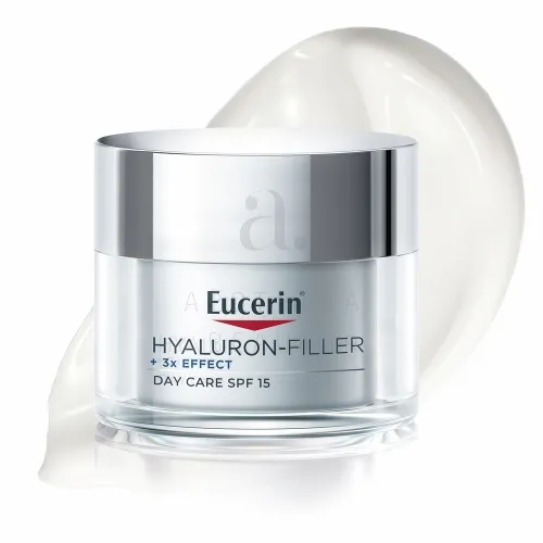 EUCERIN HYALURON-FILLER PÄEVAKREEM KUIVALE NAHALE SPF15 50ML UUS