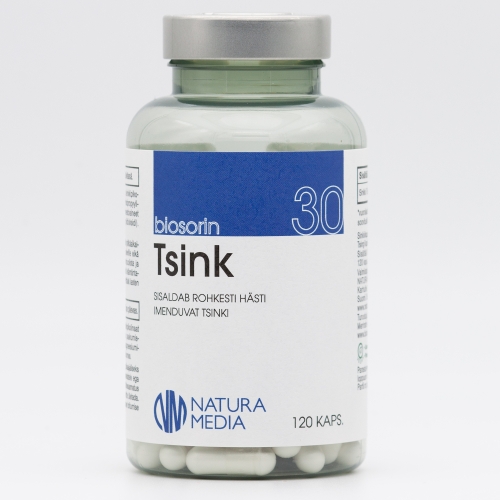 BIOSORIN TSINK KAPSLID 30MG N120