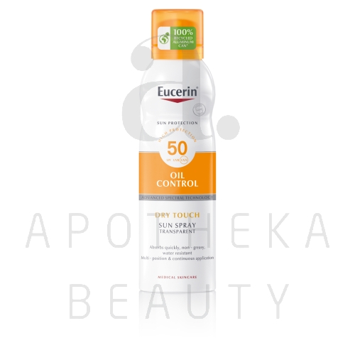 EUCERIN SUN PÄIKESEKAITSEAEROSOOL SPF50 200ML