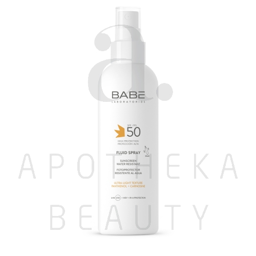 BABE PÄIKESEKAITSEFLUID SPREINA SPF50 200ML