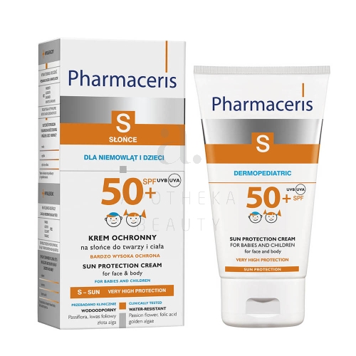 PHARMACERIS S PÄIKESEKAITSEKREEM LASTELE SPF50+ 125ML