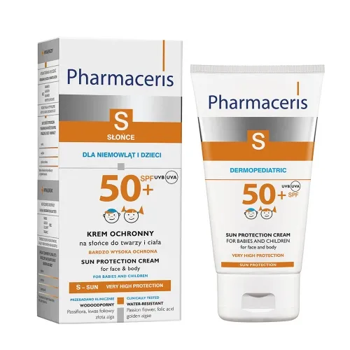 PHARMACERIS S PÄIKESEKAITSEKREEM LASTELE SPF50+ 125ML