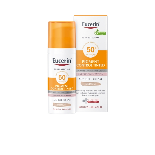 EUCERIN SUN PÄIKESEKAITSE NÄOLE PIGMENDIVASTANE TOONIV SPF50+ 50ML