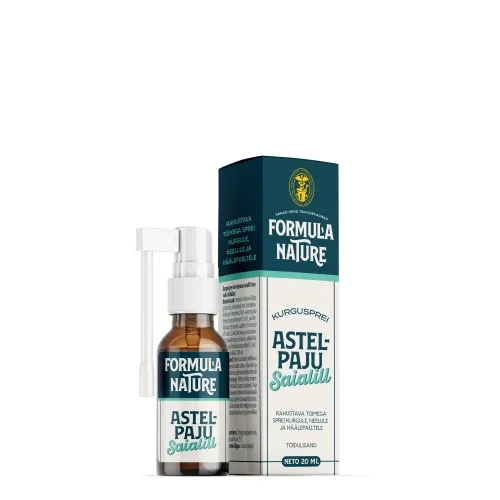 FORMULA NATURE KURGUSPREI ASTELPAJU-SAIALILL 20ML