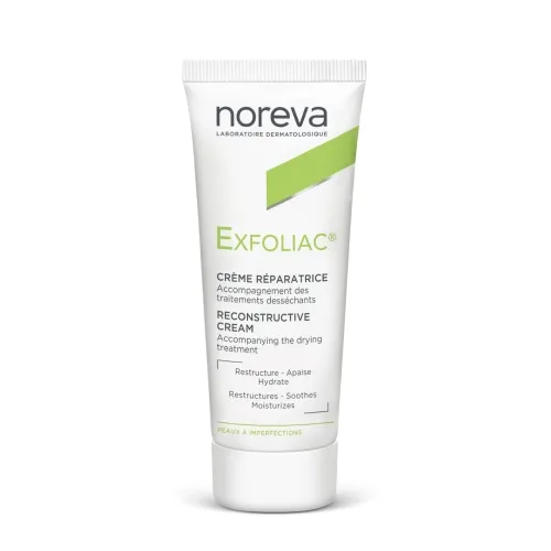 NOREVA EXFOLIAC KREEM TAASTAV 40ML UUS