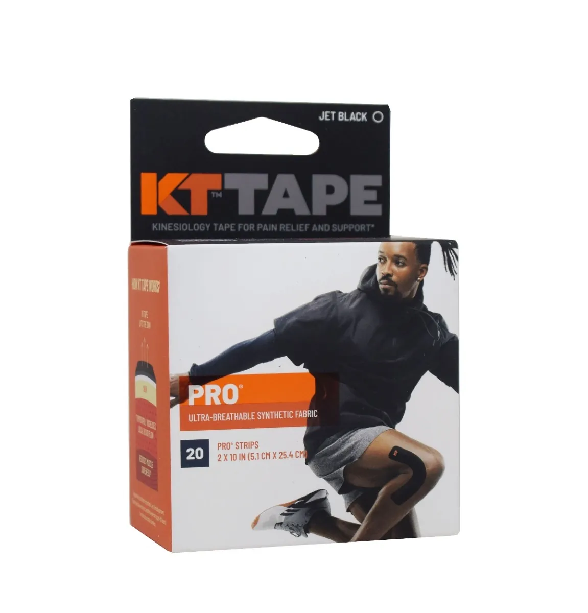 KT TEIP PRO NEON (EELLÕIGATUD 5M, 20 STRIP) MUST - Изображение товара 2